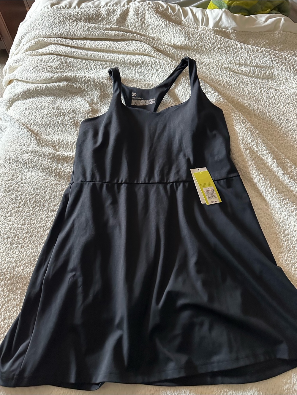 Black Razorback Fit & Flare Sport Dress - Picture 1 of 7